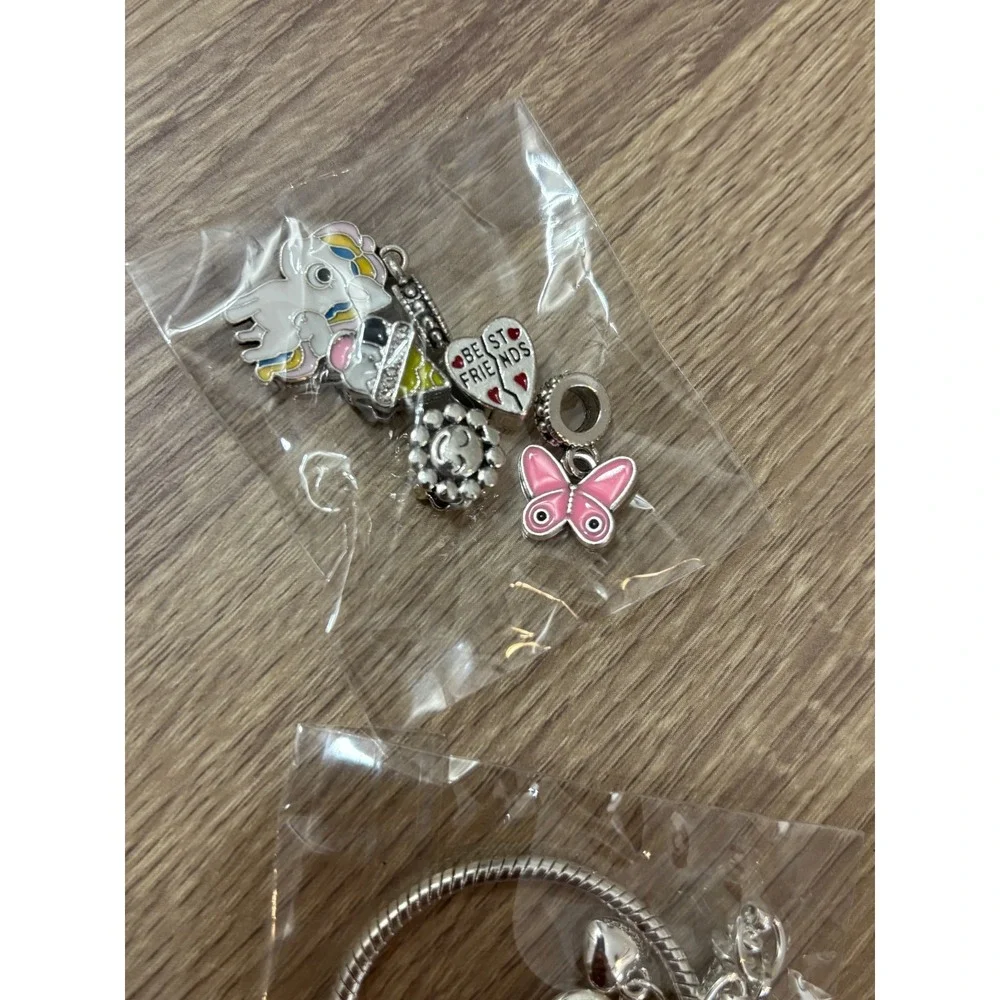 Kids 5 PR Charms and Bracelet- Set of 2